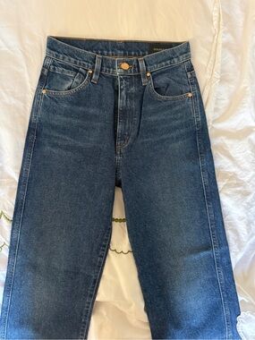 Goldsign Dark Blue Straight Leg Jeans